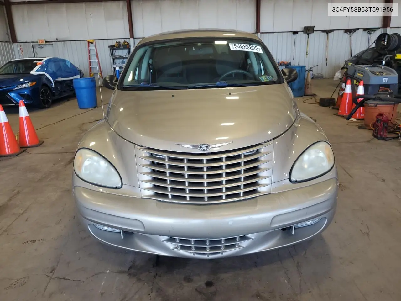 2003 Chrysler Pt Cruiser Touring VIN: 3C4FY58B53T591956 Lot: 54686805