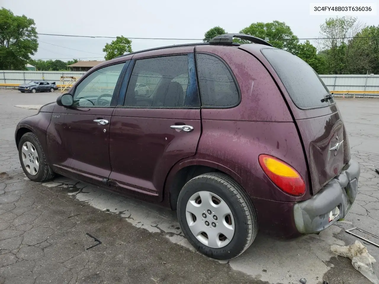 2003 Chrysler Pt Cruiser Classic VIN: 3C4FY48B03T636036 Lot: 56137105