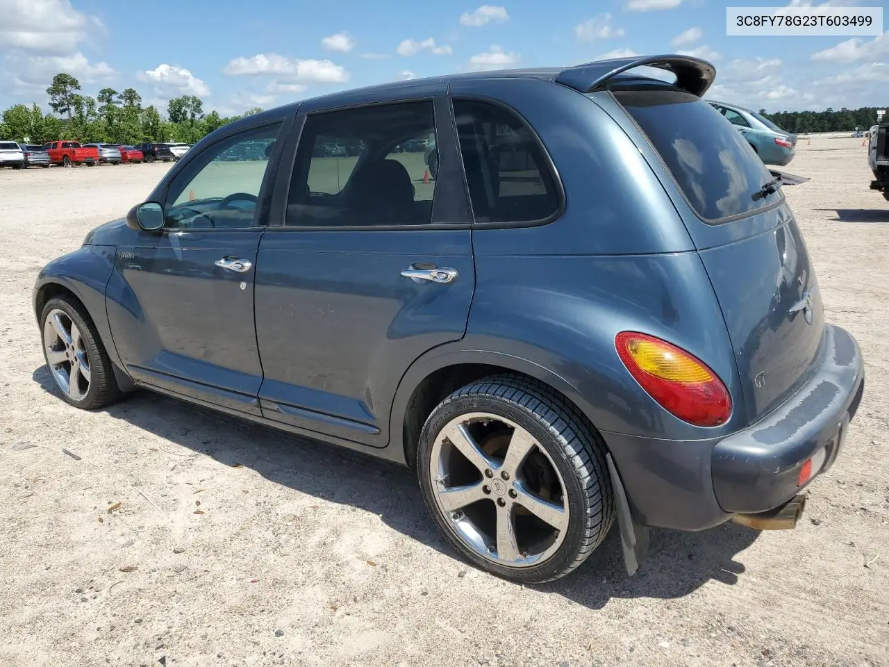 2003 Chrysler Pt Cruiser Gt VIN: 3C8FY78G23T603499 Lot: 56649505