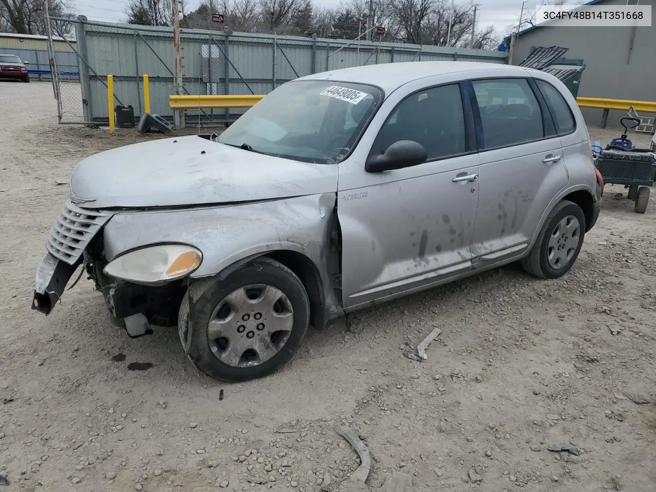 2004 Chrysler Pt Cruiser VIN: 3C4FY48B14T351668 Lot: 44649005