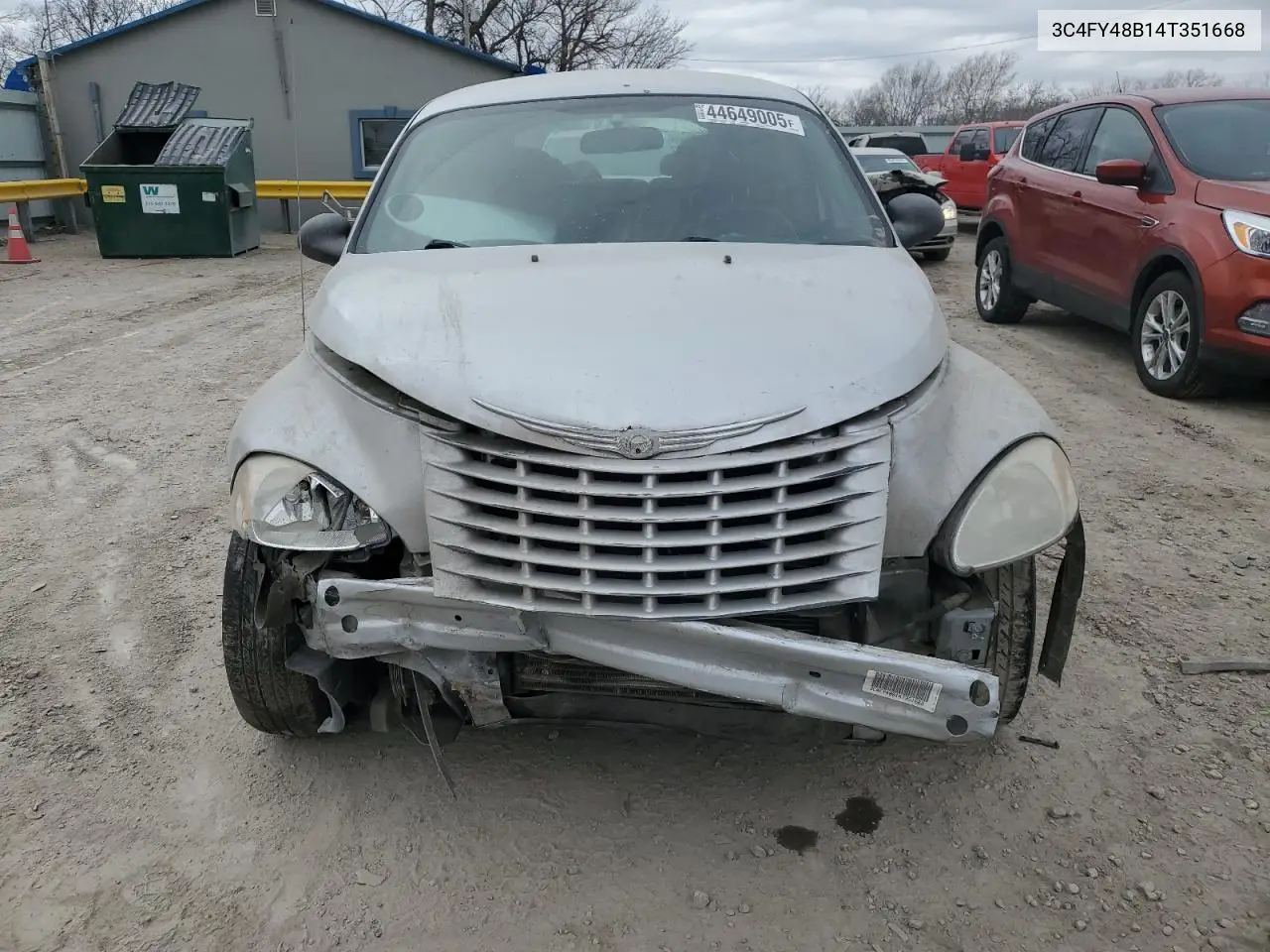 2004 Chrysler Pt Cruiser VIN: 3C4FY48B14T351668 Lot: 44649005
