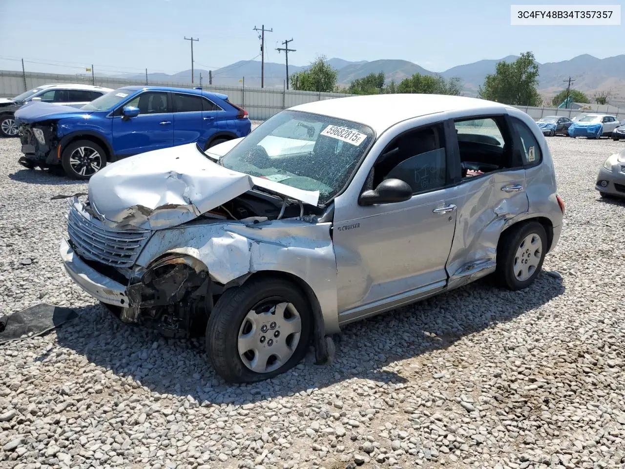 2004 Chrysler Pt Cruiser VIN: 3C4FY48B34T357357 Lot: 59682815