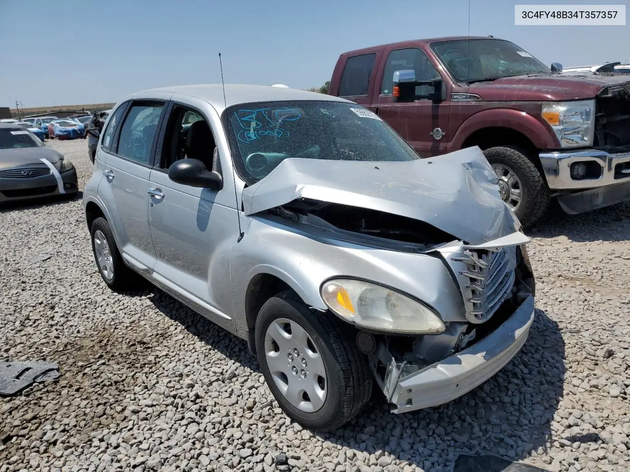 2004 Chrysler Pt Cruiser VIN: 3C4FY48B34T357357 Lot: 59682815