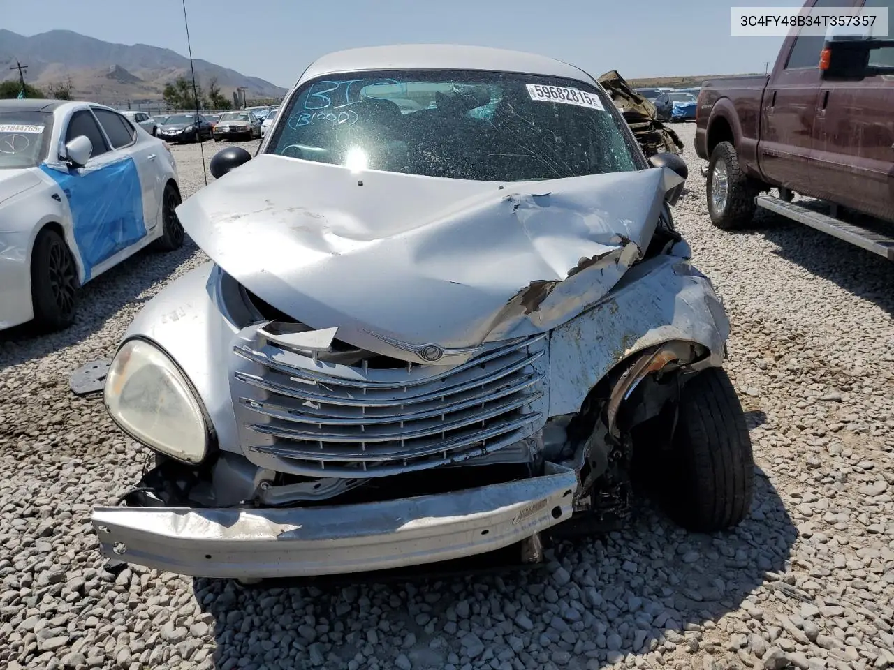 2004 Chrysler Pt Cruiser VIN: 3C4FY48B34T357357 Lot: 59682815