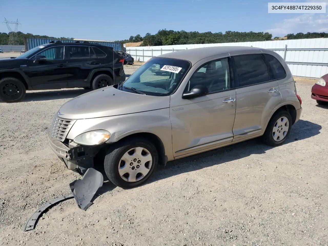 2004 Chrysler Pt Cruiser VIN: 3C4FY48B74T229350 Lot: 62912595
