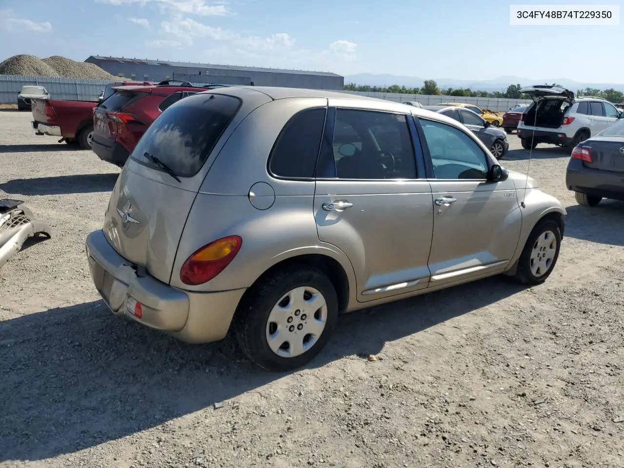 2004 Chrysler Pt Cruiser VIN: 3C4FY48B74T229350 Lot: 62912595