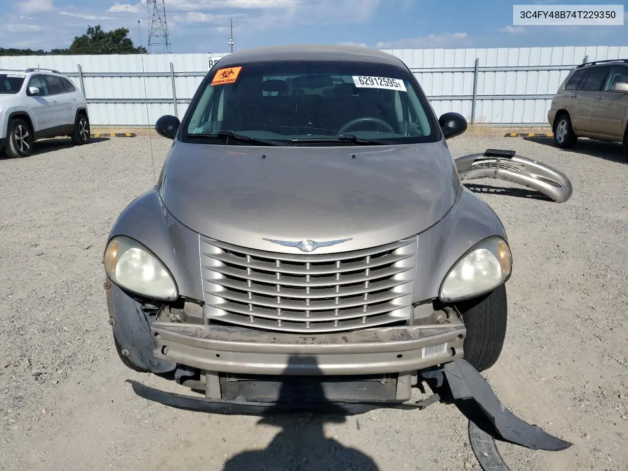 2004 Chrysler Pt Cruiser VIN: 3C4FY48B74T229350 Lot: 62912595