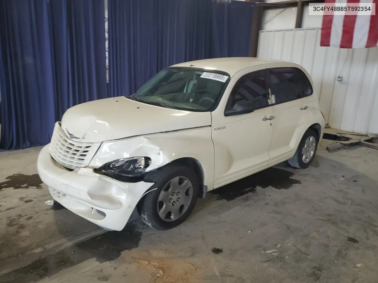 2005 Chrysler Pt Cruiser VIN: 3C4FY48B85T592354 Lot: 55918665