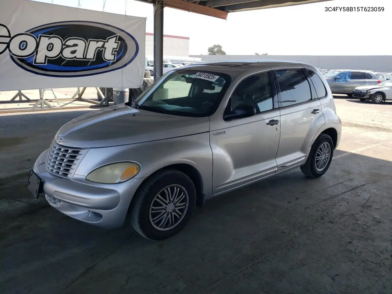 2005 Chrysler Pt Cruiser Touring VIN: 3C4FY58B15T623059 Lot: 56315925