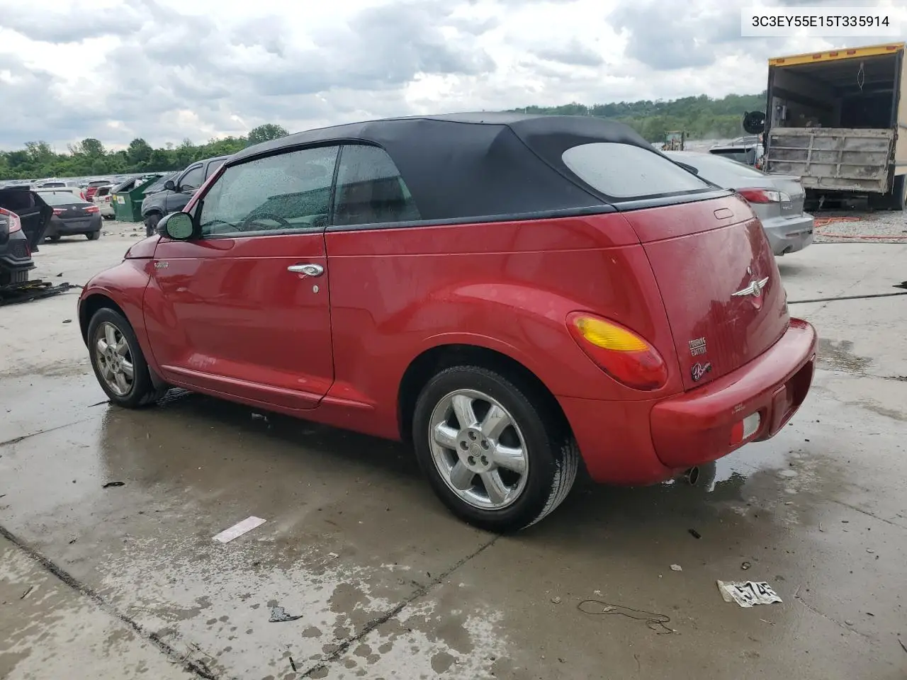 2005 Chrysler Pt Cruiser Touring VIN: 3C3EY55E15T335914 Lot: 58390505