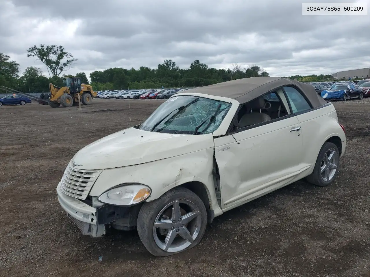 2005 Chrysler Pt Cruiser Gt VIN: 3C3AY75S65T500209 Lot: 58399095