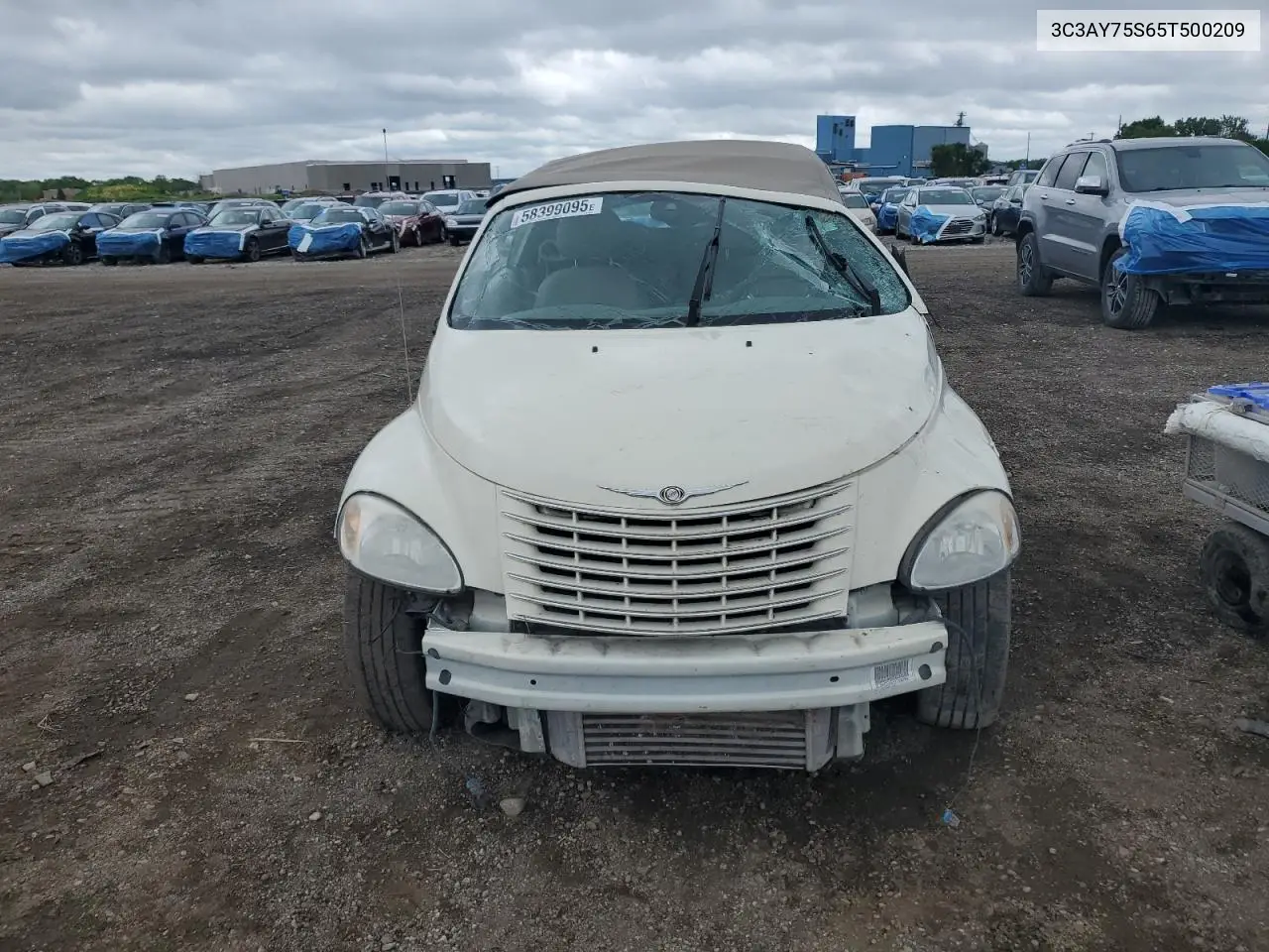 2005 Chrysler Pt Cruiser Gt VIN: 3C3AY75S65T500209 Lot: 58399095
