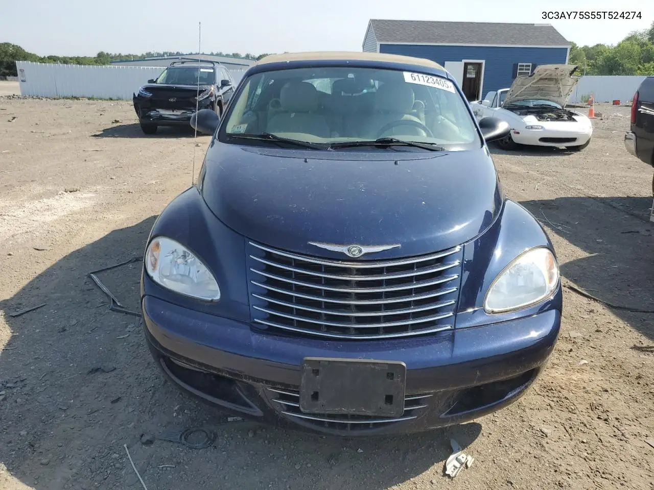 2005 Chrysler Pt Cruiser Gt VIN: 3C3AY75S55T524274 Lot: 61123405