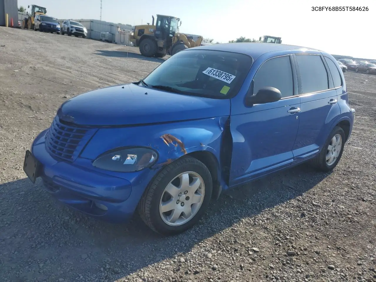 2005 Chrysler Pt Cruiser Limited VIN: 3C8FY68B55T584626 Lot: 61338795