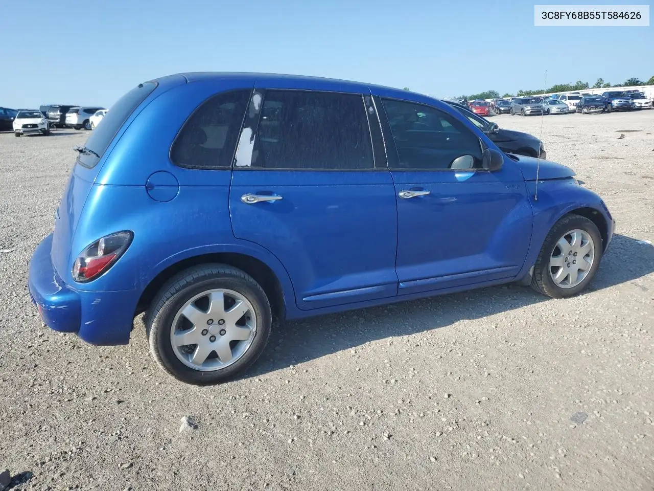 2005 Chrysler Pt Cruiser Limited VIN: 3C8FY68B55T584626 Lot: 61338795