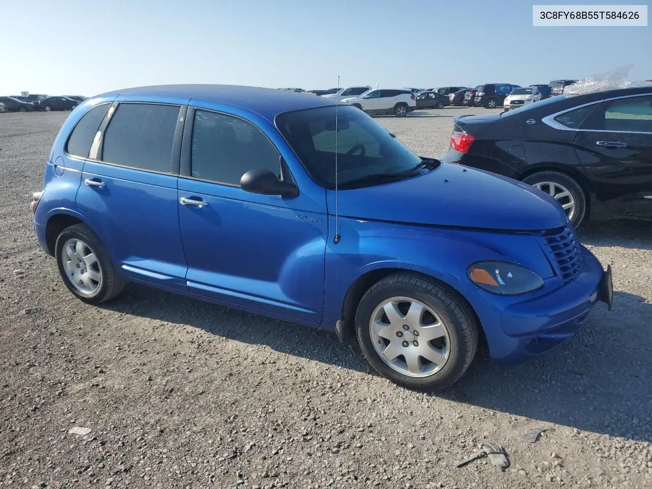 2005 Chrysler Pt Cruiser Limited VIN: 3C8FY68B55T584626 Lot: 61338795