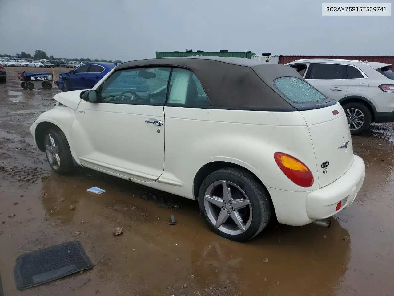 2005 Chrysler Pt Cruiser Gt VIN: 3C3AY75S15T509741 Lot: 61560905