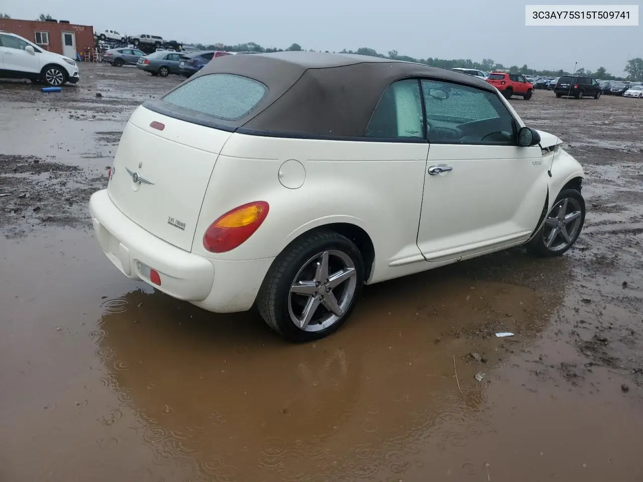 2005 Chrysler Pt Cruiser Gt VIN: 3C3AY75S15T509741 Lot: 61560905