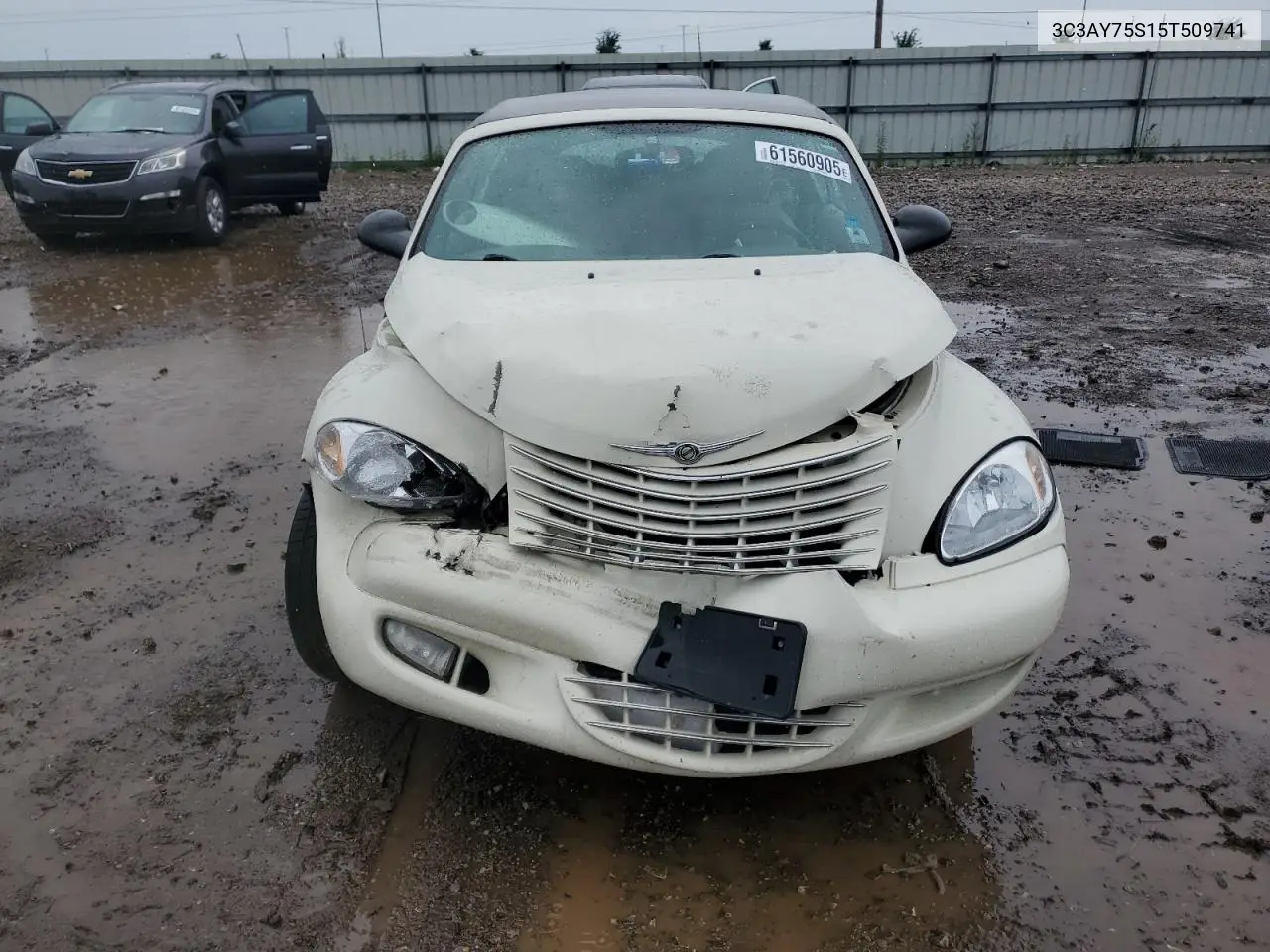 2005 Chrysler Pt Cruiser Gt VIN: 3C3AY75S15T509741 Lot: 61560905