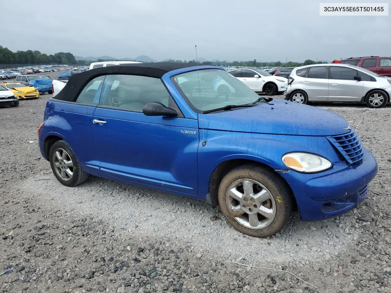 2005 Chrysler Pt Cruiser Touring VIN: 3C3AY55E65T501455 Lot: 61815515