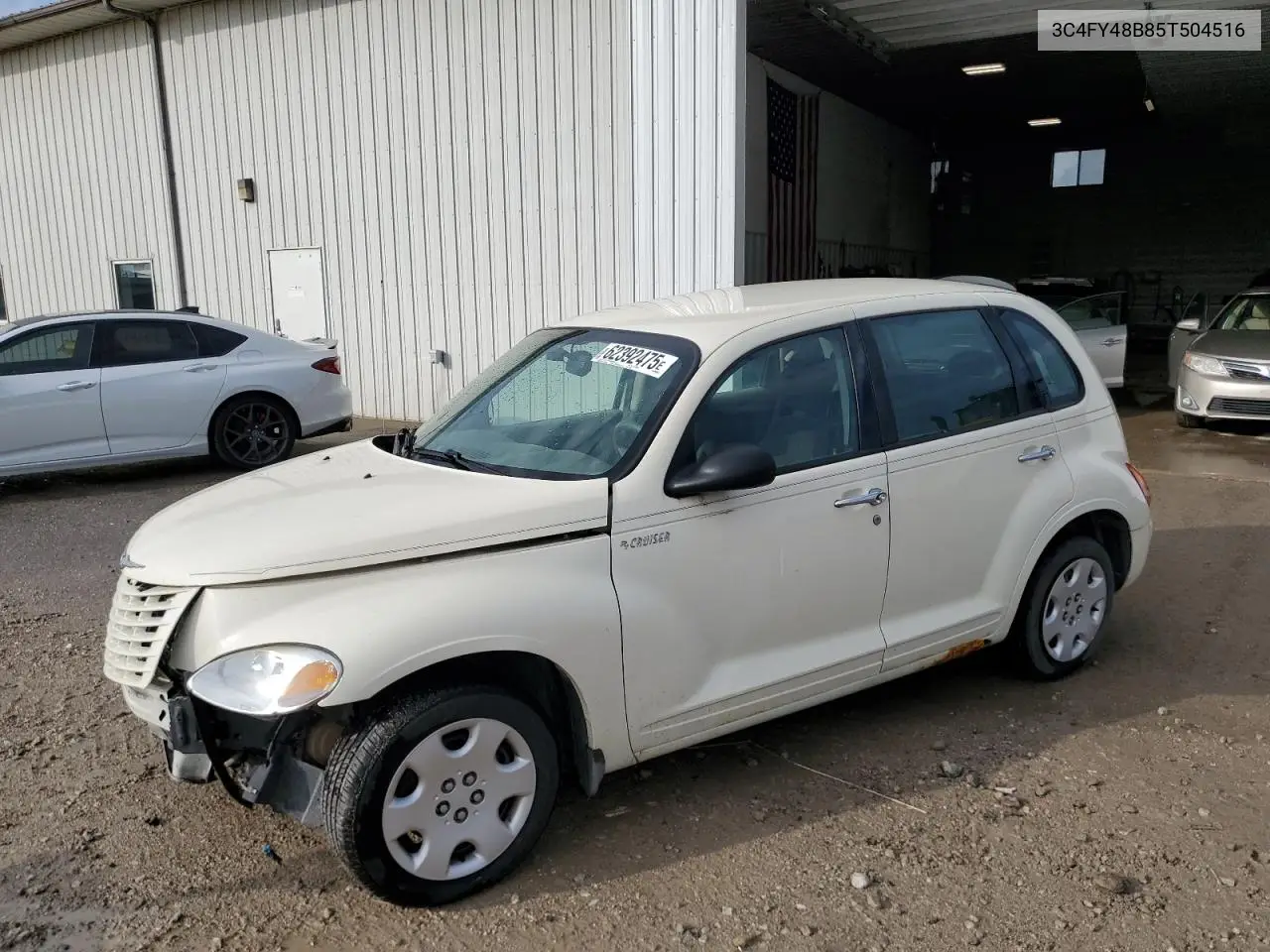 2005 Chrysler Pt Cruiser VIN: 3C4FY48B85T504516 Lot: 62392475