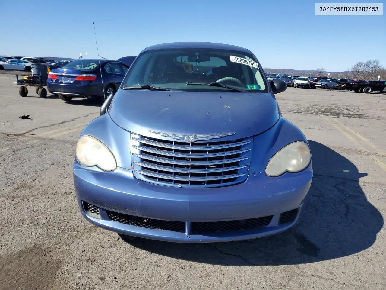 2006 Chrysler Pt Cruiser Touring VIN: 3A4FY58BX6T202453 Lot: 49806795