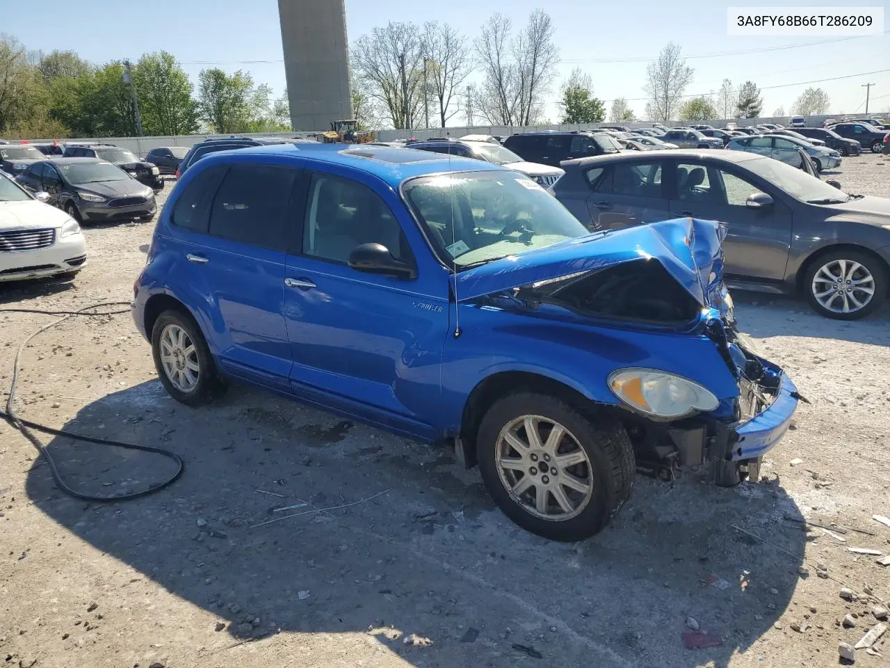 2006 Chrysler Pt Cruiser Limited VIN: 3A8FY68B66T286209 Lot: 55804465