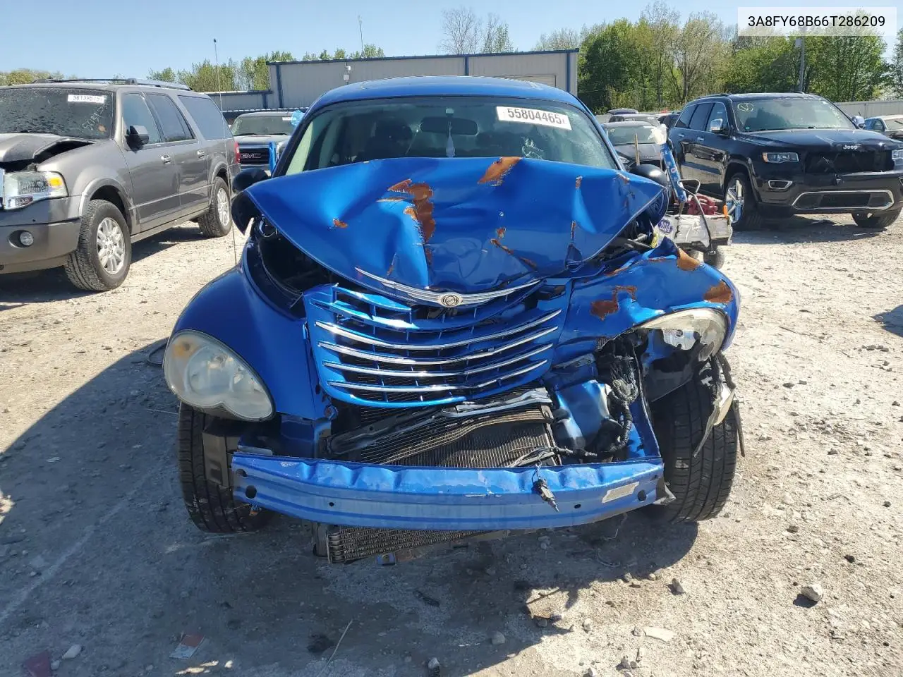 2006 Chrysler Pt Cruiser Limited VIN: 3A8FY68B66T286209 Lot: 55804465