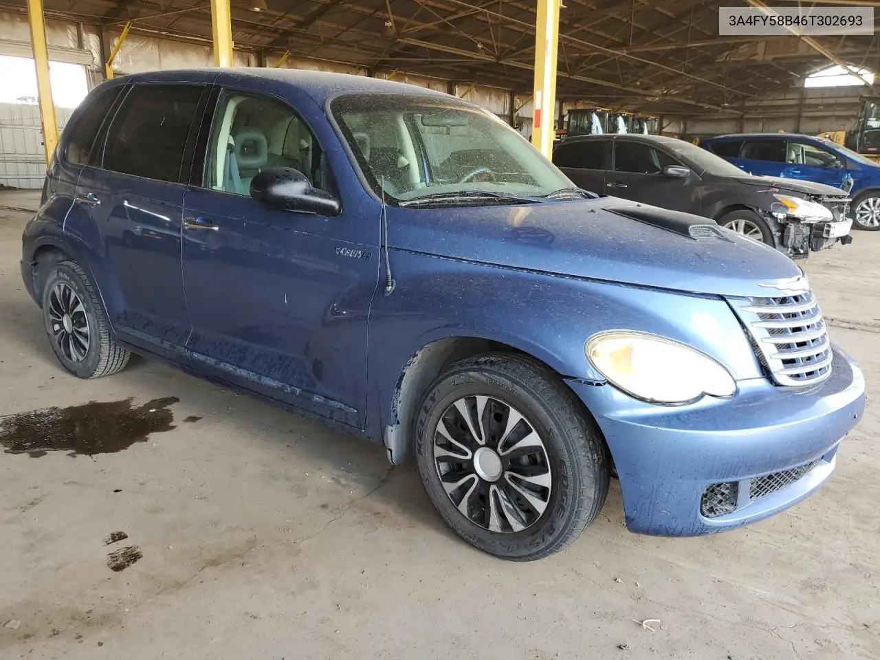 2006 Chrysler Pt Cruiser Touring VIN: 3A4FY58B46T302693 Lot: 56249615