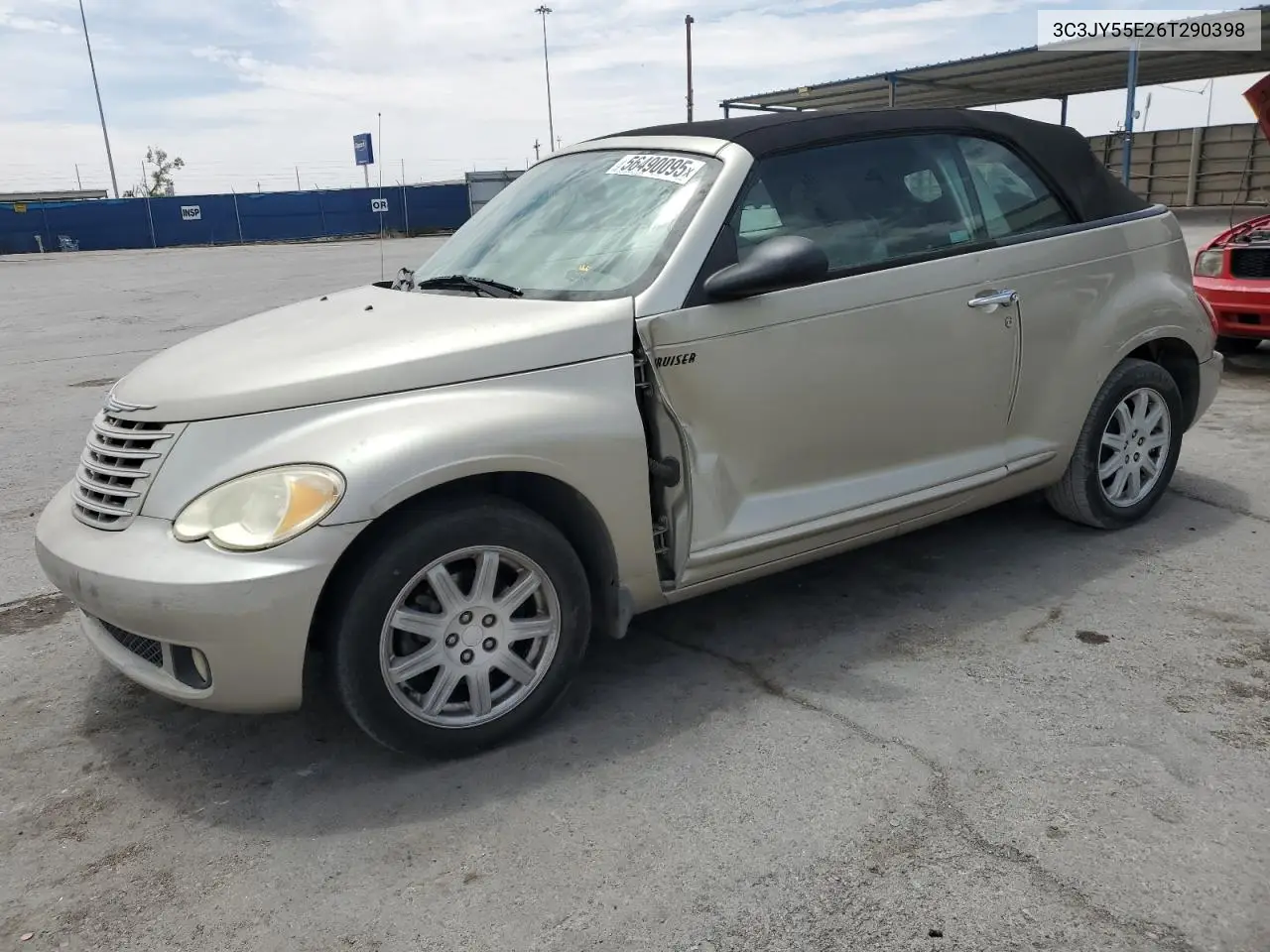2006 Chrysler Pt Cruiser Touring VIN: 3C3JY55E26T290398 Lot: 56490095