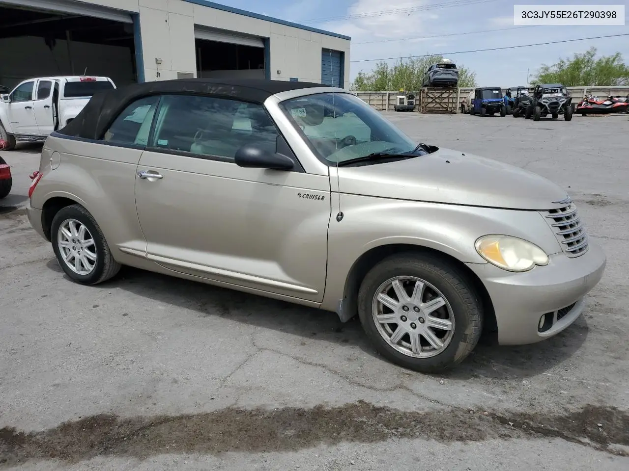2006 Chrysler Pt Cruiser Touring VIN: 3C3JY55E26T290398 Lot: 56490095