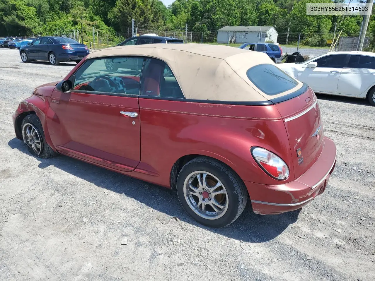 2006 Chrysler Pt Cruiser Touring VIN: 3C3HY55E26T314603 Lot: 56637675