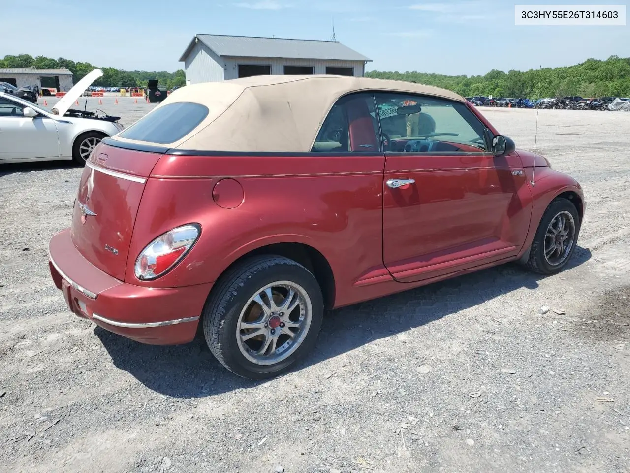 2006 Chrysler Pt Cruiser Touring VIN: 3C3HY55E26T314603 Lot: 56637675