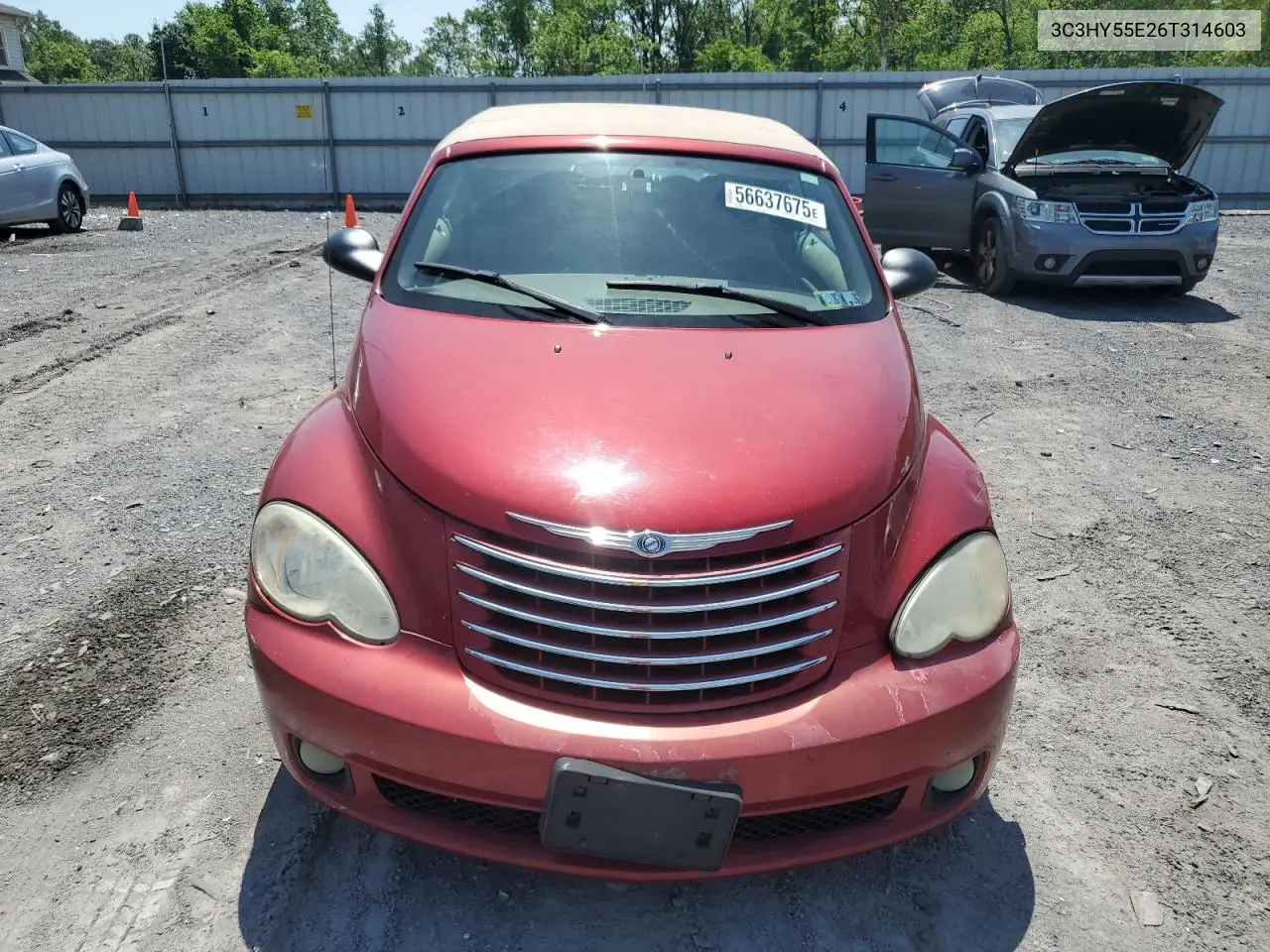 2006 Chrysler Pt Cruiser Touring VIN: 3C3HY55E26T314603 Lot: 56637675