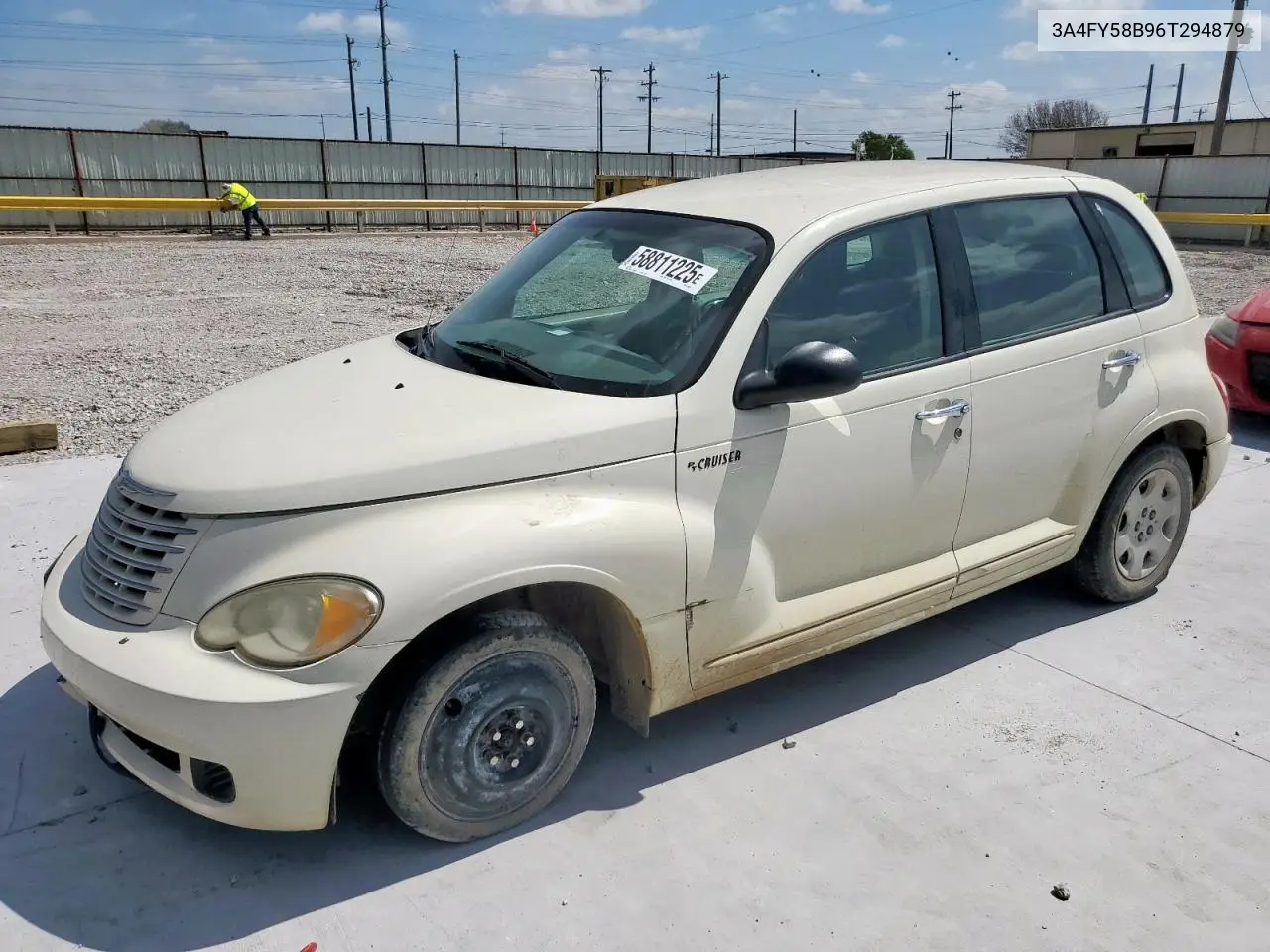 2006 Chrysler Pt Cruiser Touring VIN: 3A4FY58B96T294879 Lot: 58811225