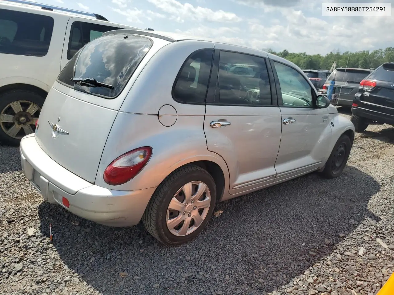 2006 Chrysler Pt Cruiser Touring VIN: 3A8FY58B86T254291 Lot: 59725145