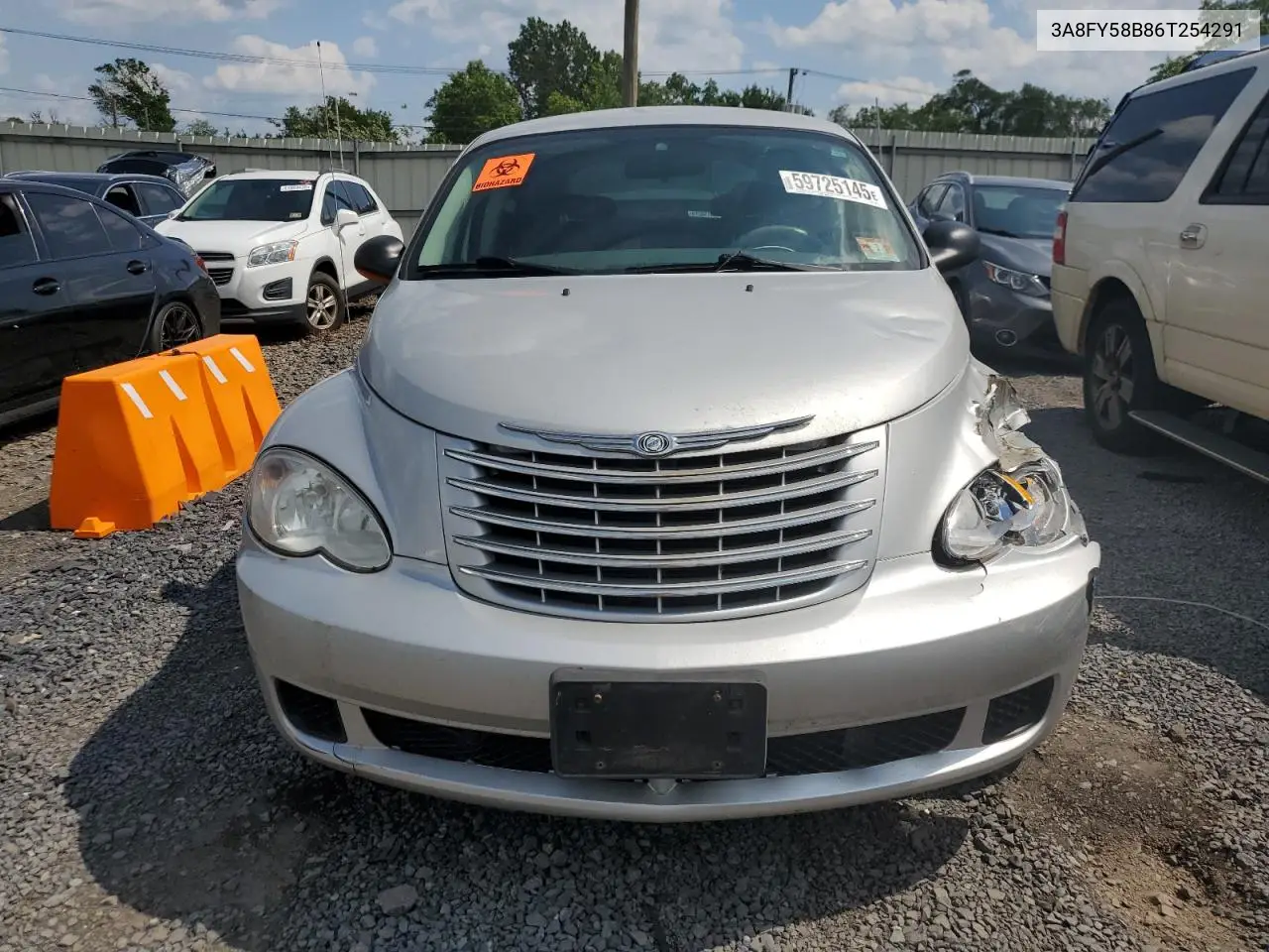 2006 Chrysler Pt Cruiser Touring VIN: 3A8FY58B86T254291 Lot: 59725145
