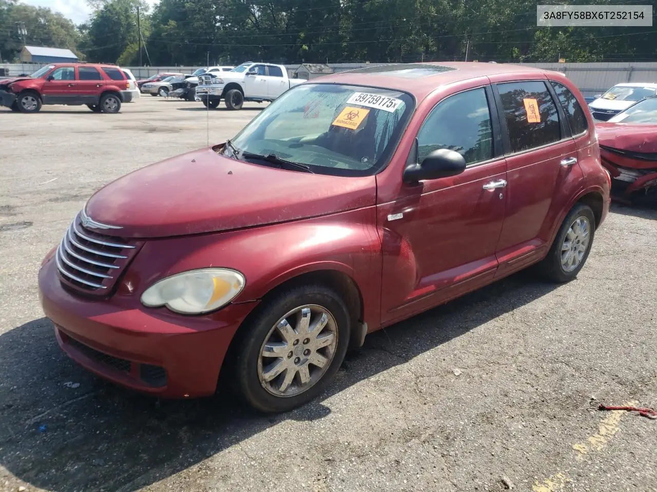 2006 Chrysler Pt Cruiser Touring VIN: 3A8FY58BX6T252154 Lot: 59759175