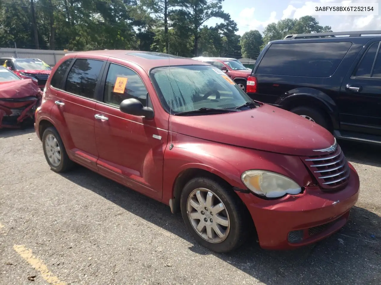 2006 Chrysler Pt Cruiser Touring VIN: 3A8FY58BX6T252154 Lot: 59759175