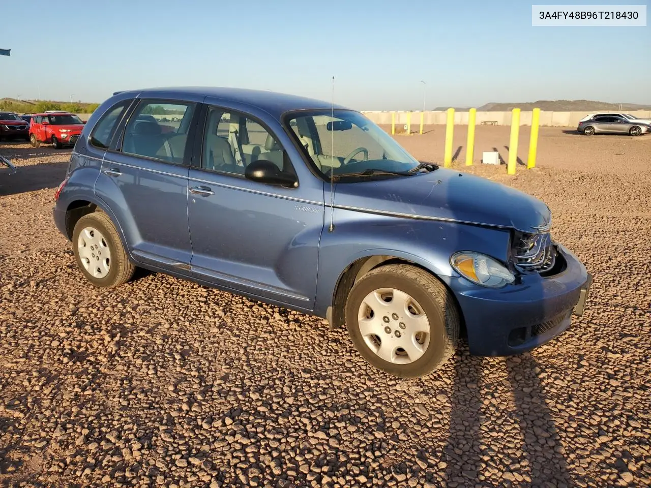 2006 Chrysler Pt Cruiser VIN: 3A4FY48B96T218430 Lot: 61477895