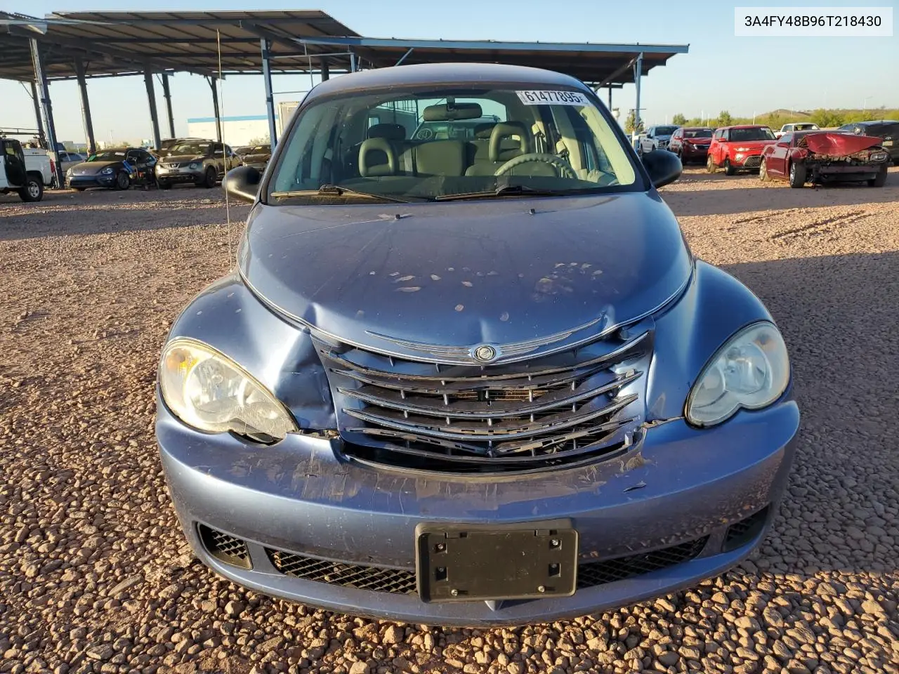 2006 Chrysler Pt Cruiser VIN: 3A4FY48B96T218430 Lot: 61477895