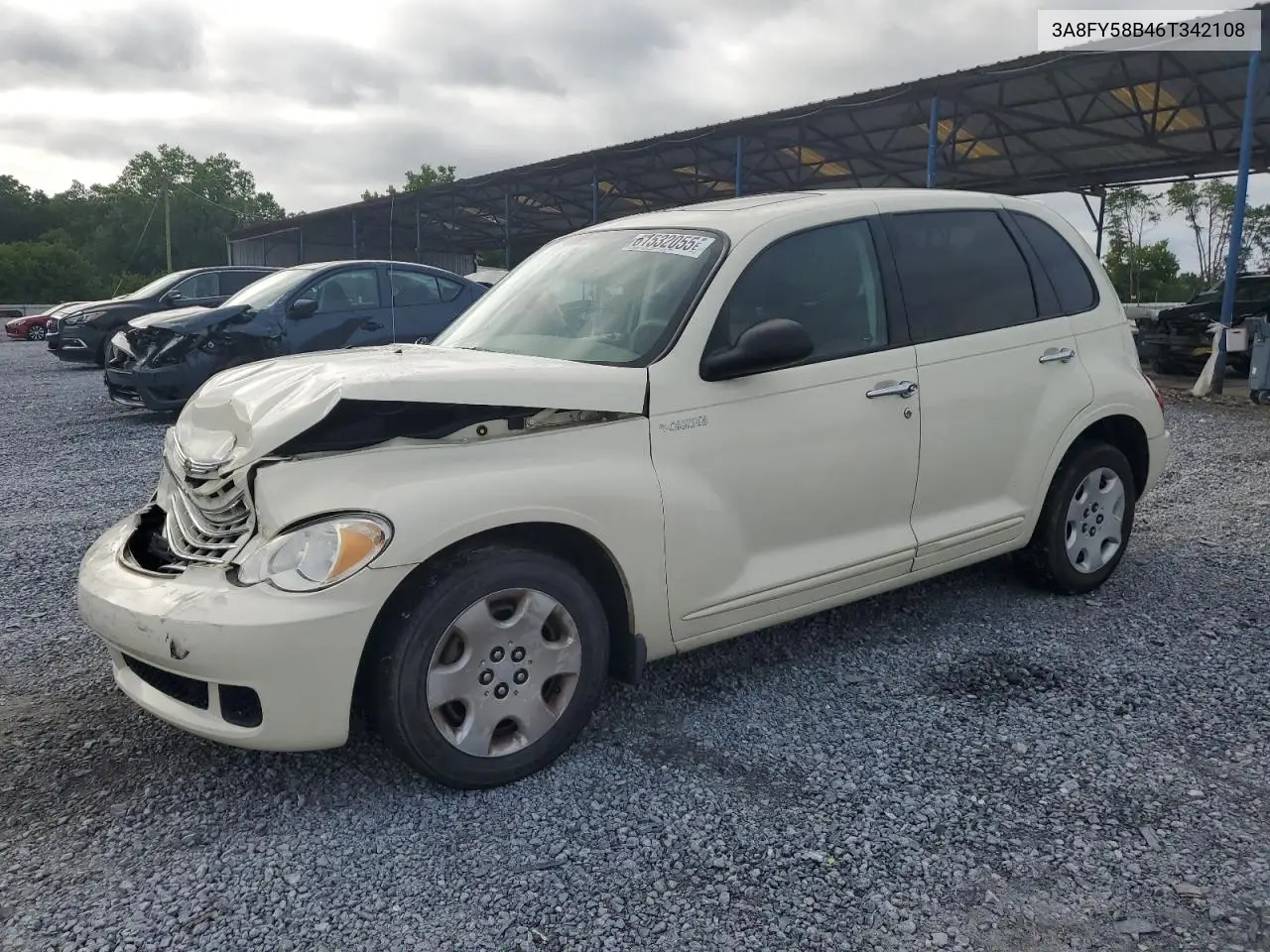 2006 Chrysler Pt Cruiser Touring VIN: 3A8FY58B46T342108 Lot: 61532055