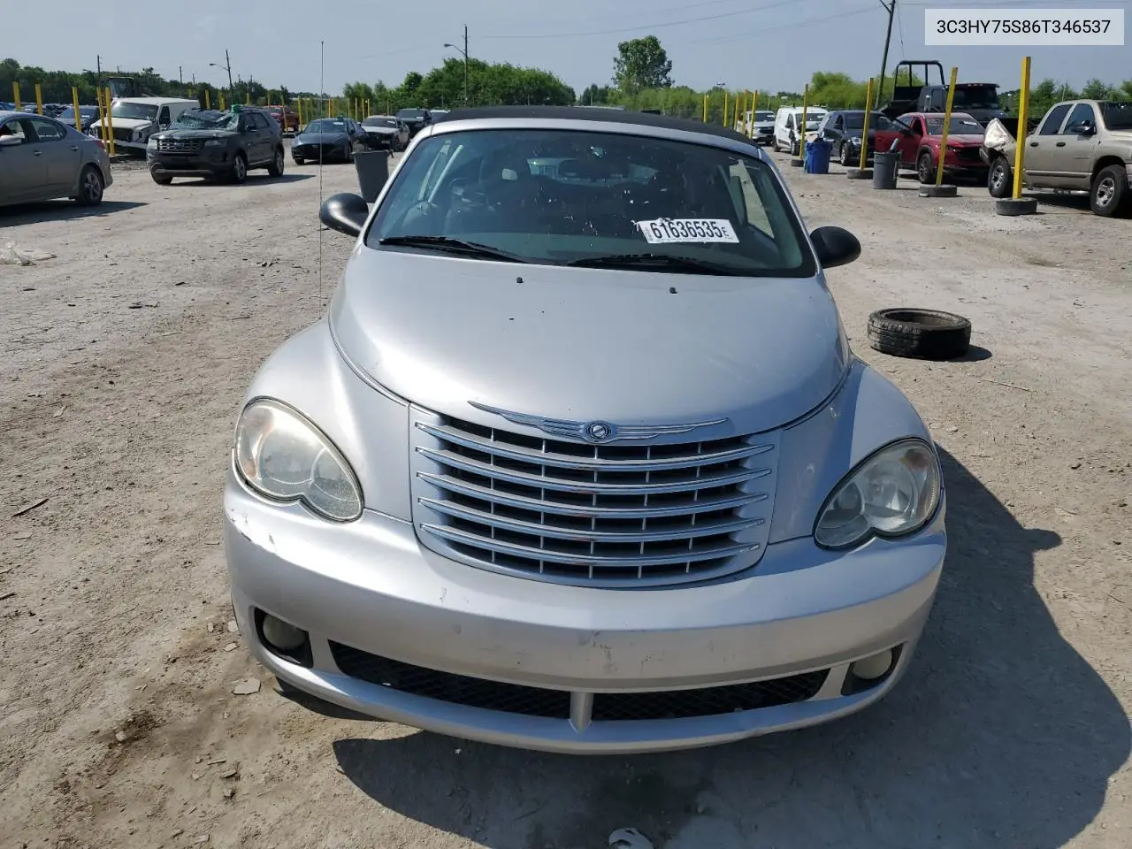 2006 Chrysler Pt Cruiser Gt VIN: 3C3HY75S86T346537 Lot: 61636535