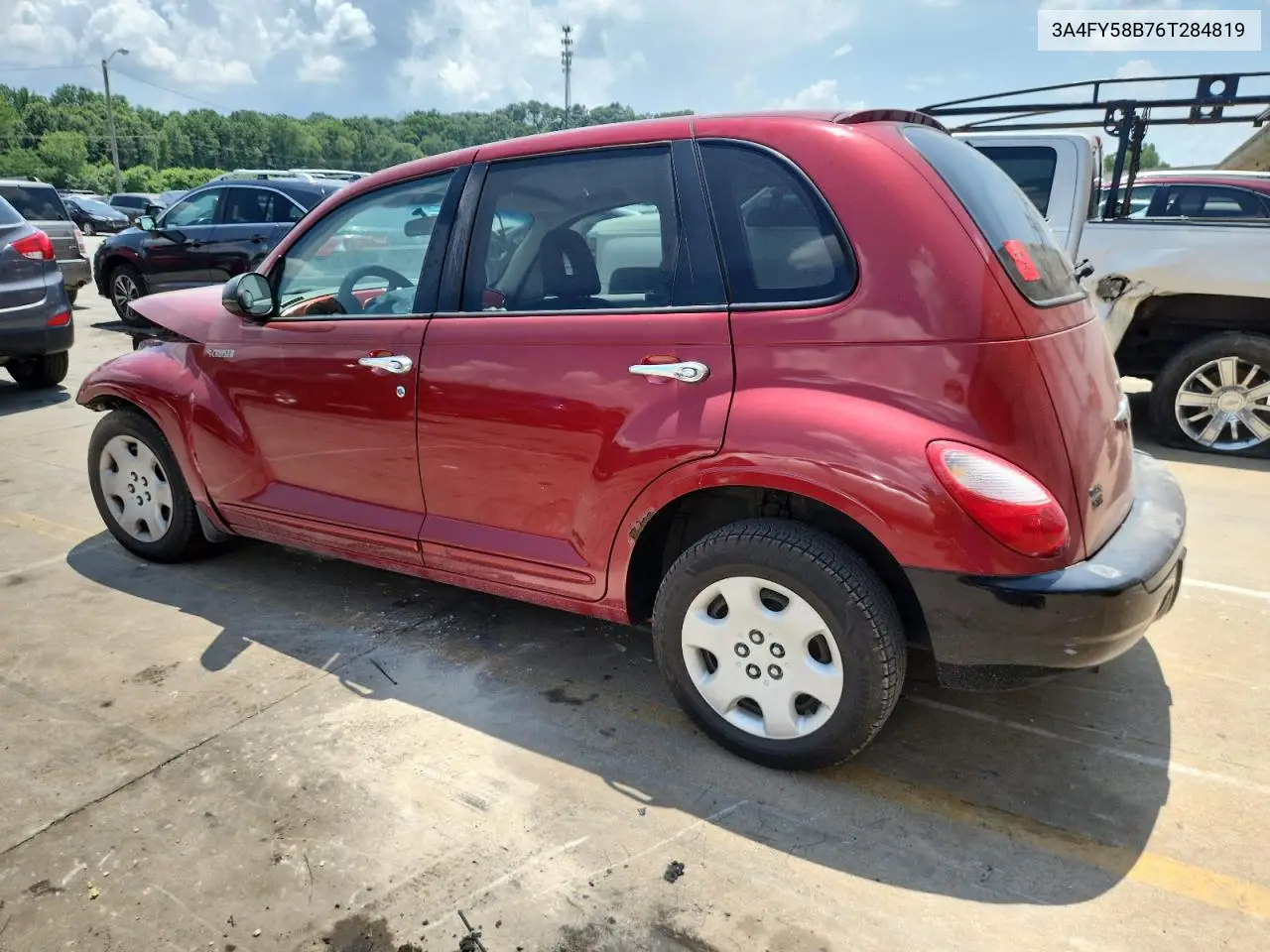 2006 Chrysler Pt Cruiser Touring VIN: 3A4FY58B76T284819 Lot: 62265275