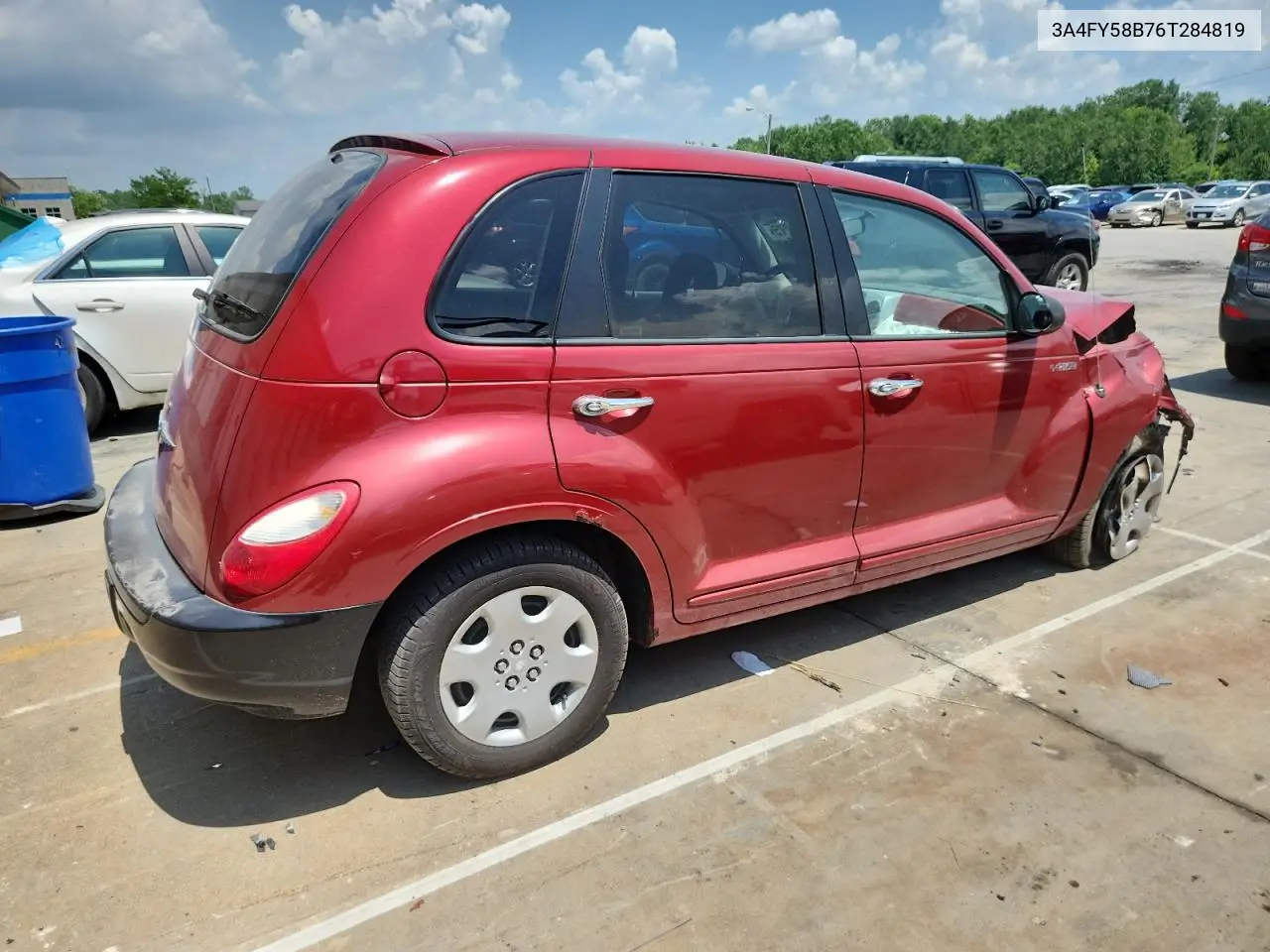 2006 Chrysler Pt Cruiser Touring VIN: 3A4FY58B76T284819 Lot: 62265275