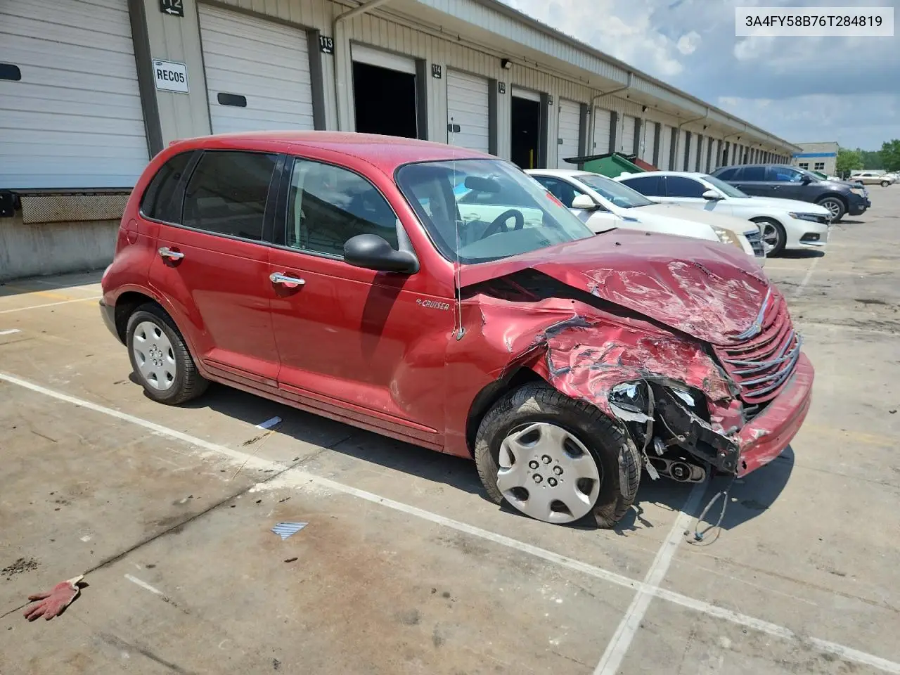 2006 Chrysler Pt Cruiser Touring VIN: 3A4FY58B76T284819 Lot: 62265275