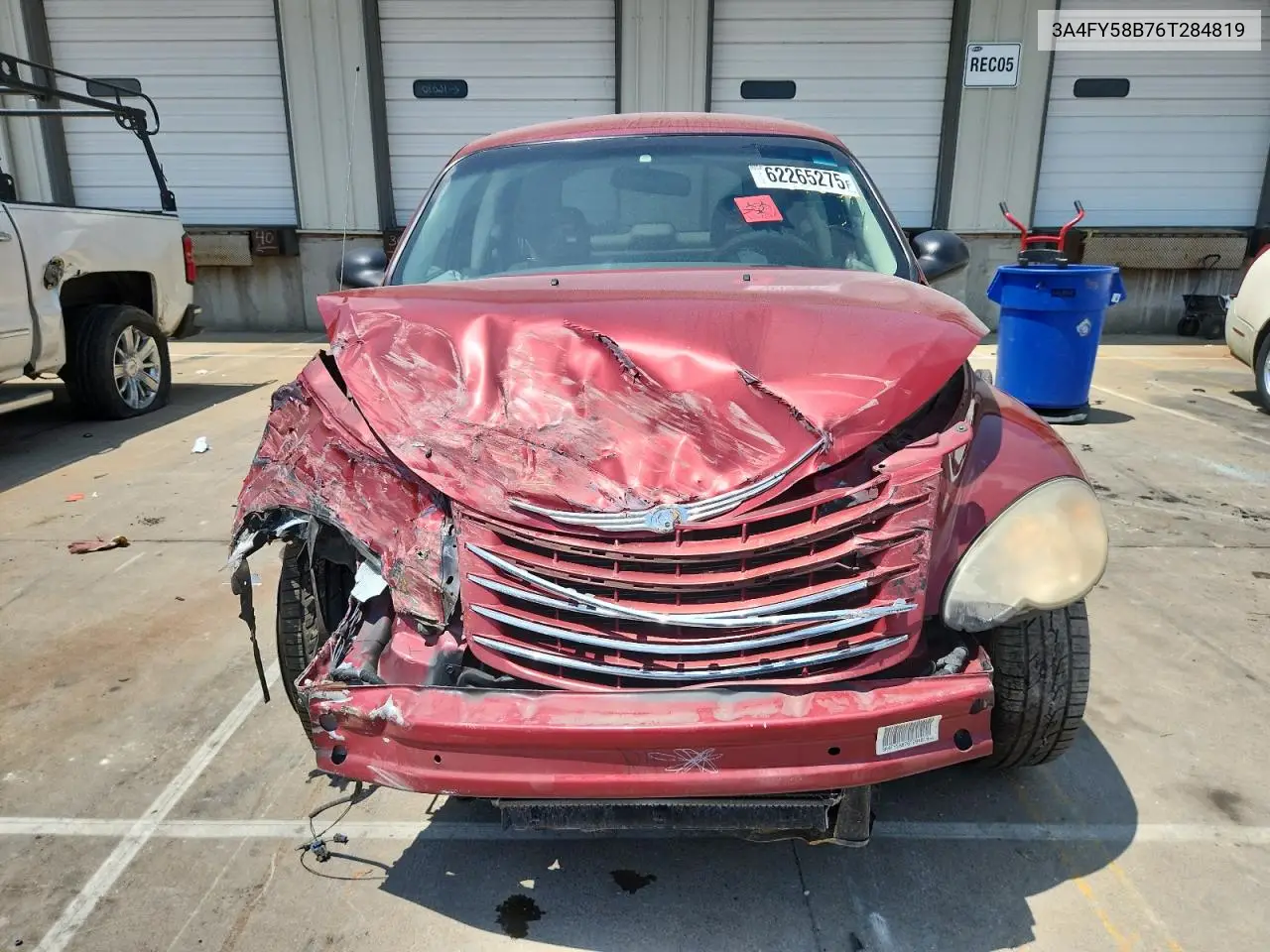2006 Chrysler Pt Cruiser Touring VIN: 3A4FY58B76T284819 Lot: 62265275