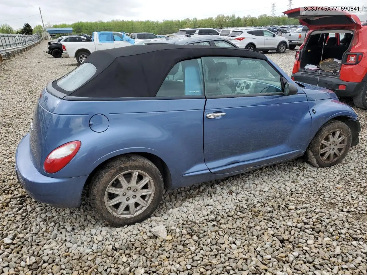 2007 Chrysler Pt Cruiser VIN: 3C3JY45X77T590841 Lot: 51491485