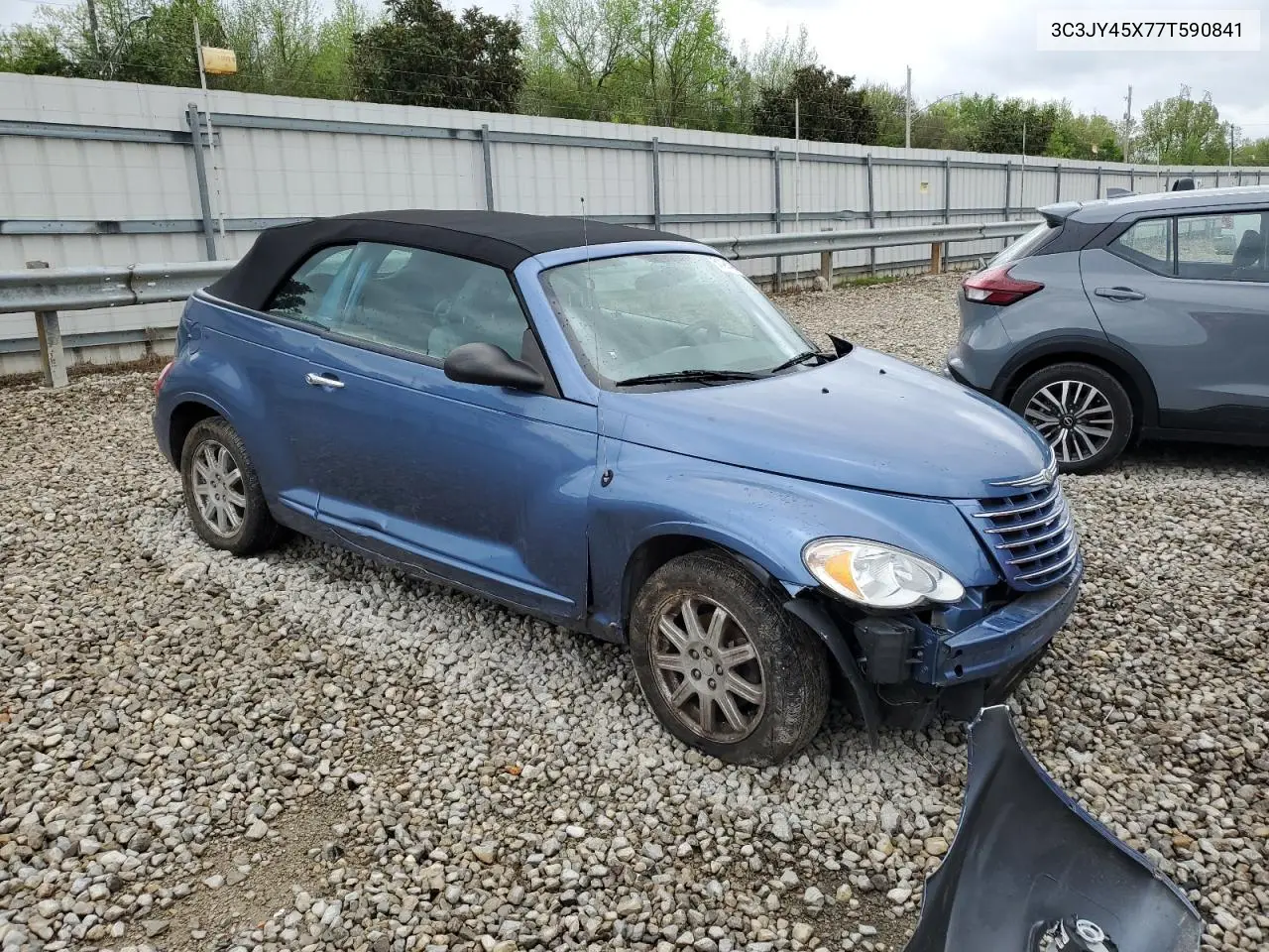 2007 Chrysler Pt Cruiser VIN: 3C3JY45X77T590841 Lot: 51491485