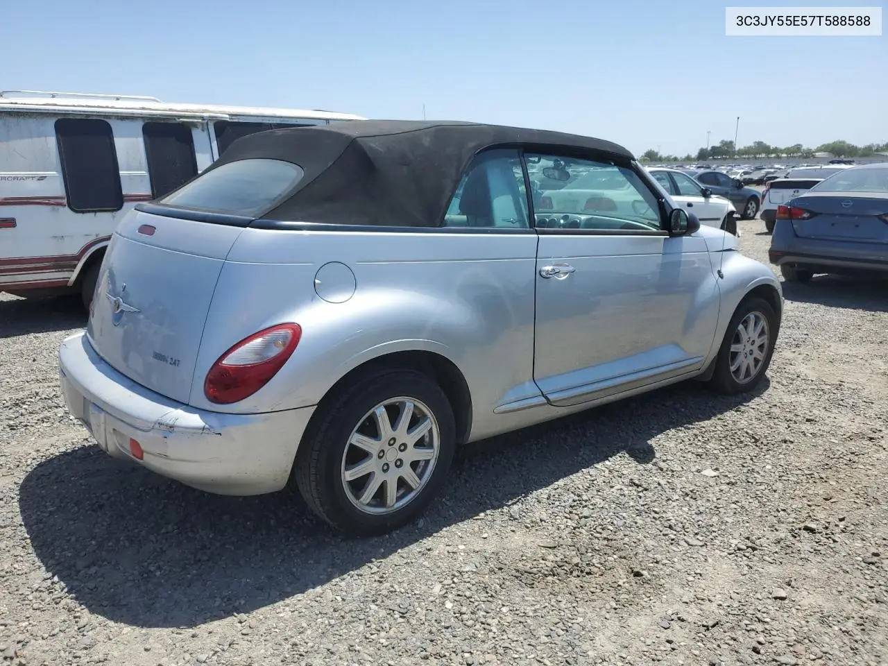 2007 Chrysler Pt Cruiser Touring VIN: 3C3JY55E57T588588 Lot: 55994665